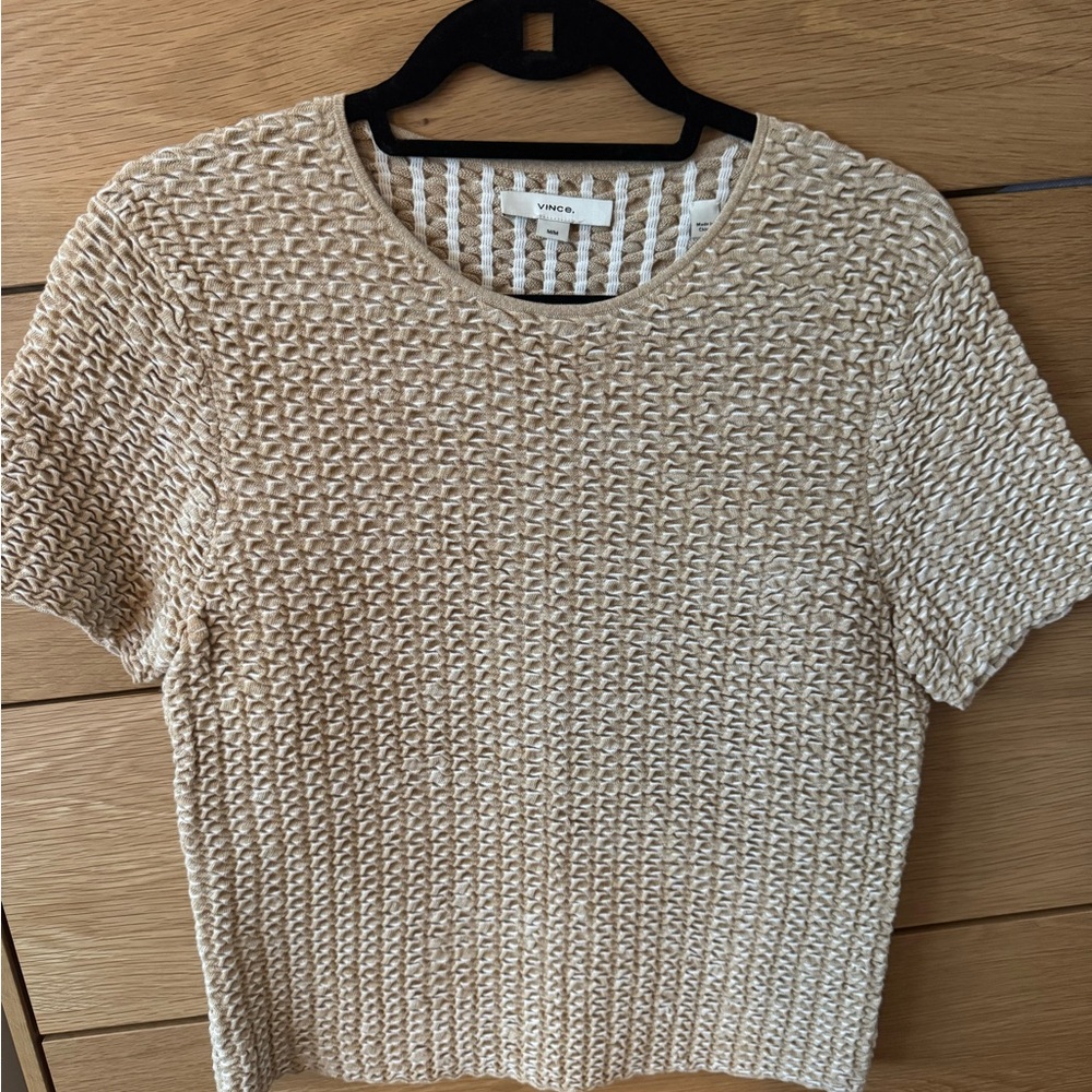 Vince Light Tan Knitwear